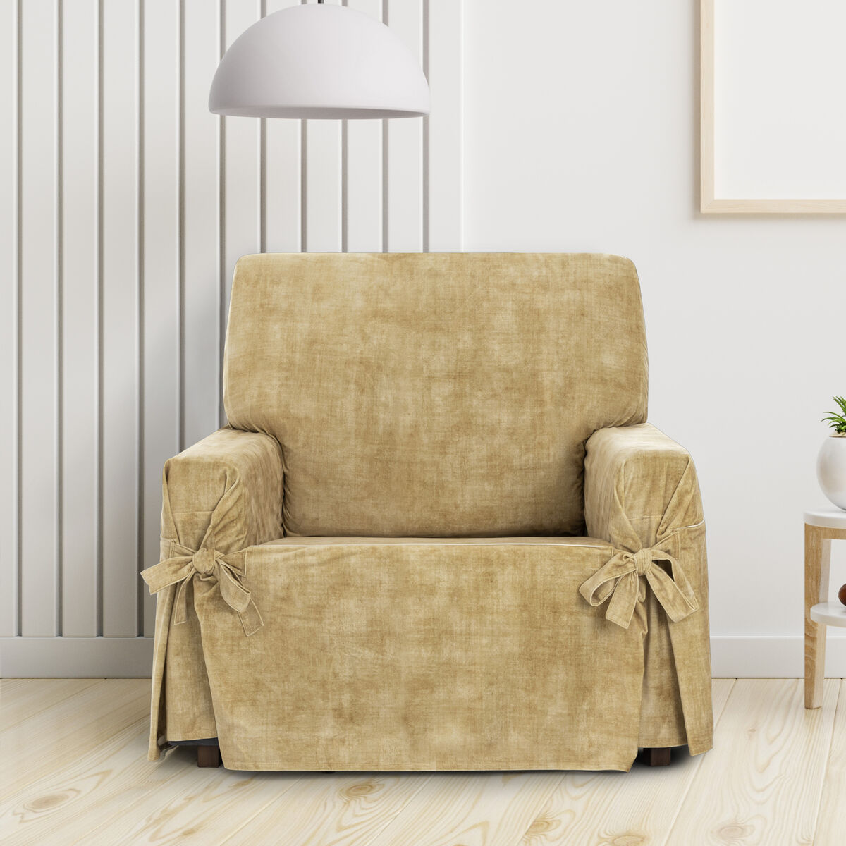 Armchair slipcovers Eysa TURIN Mustard 100 x 110 x 120 cm