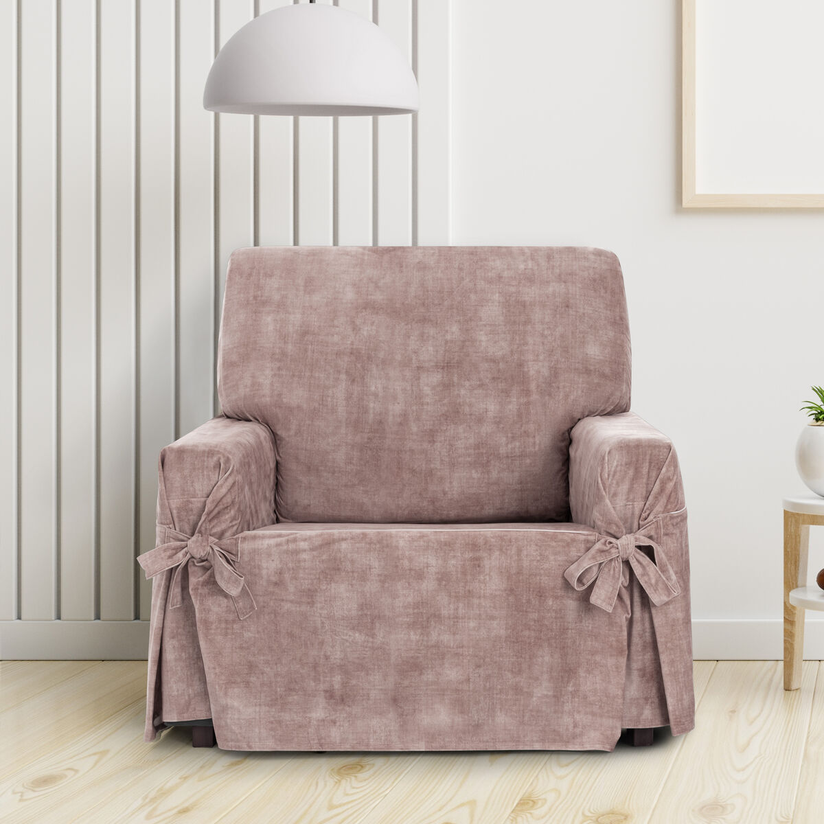 Armchair slipcovers Eysa TURIN Pink 100 x 110 x 120 cm