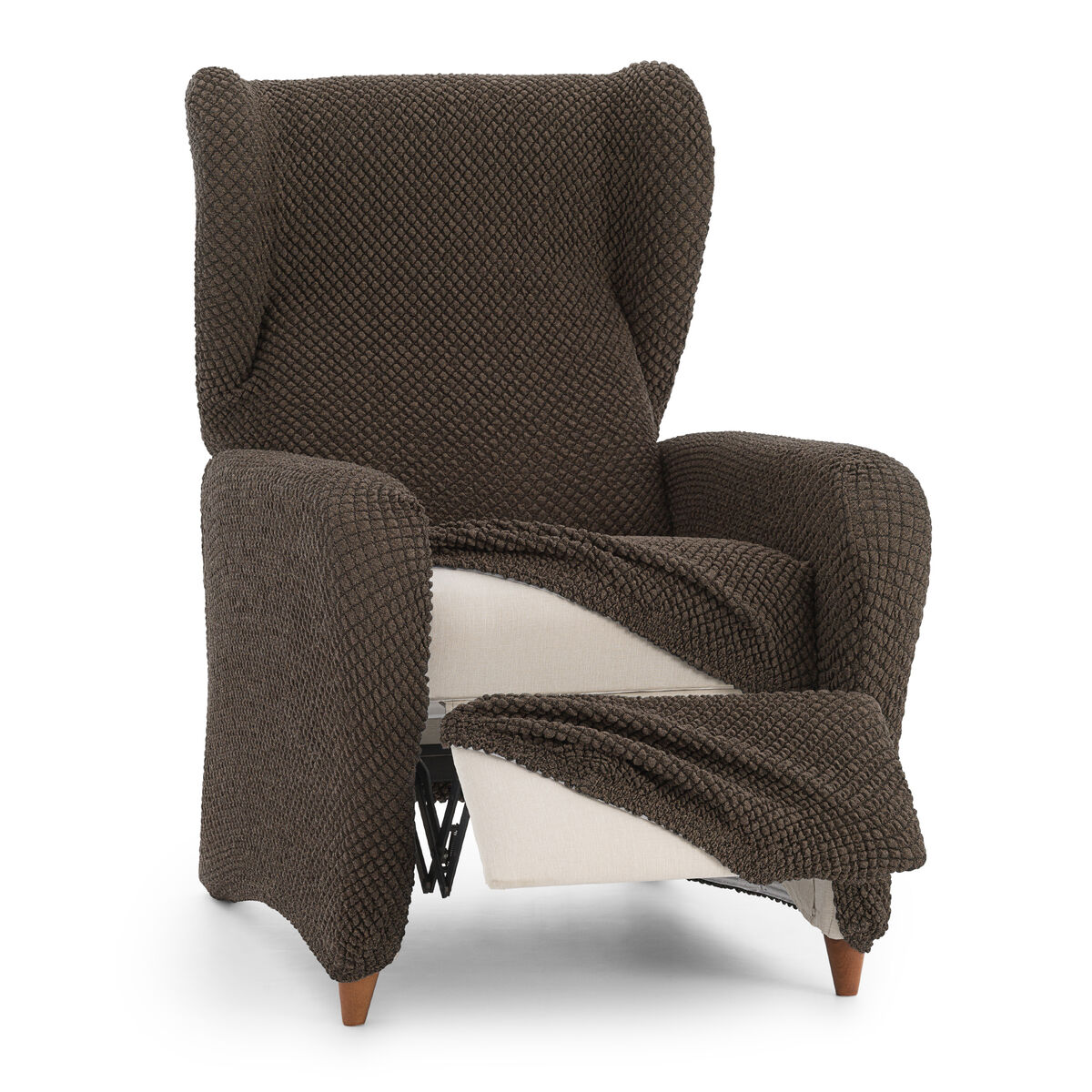 Armchair slipcovers Eysa THOR Brown 90 x 100 x 75 cm