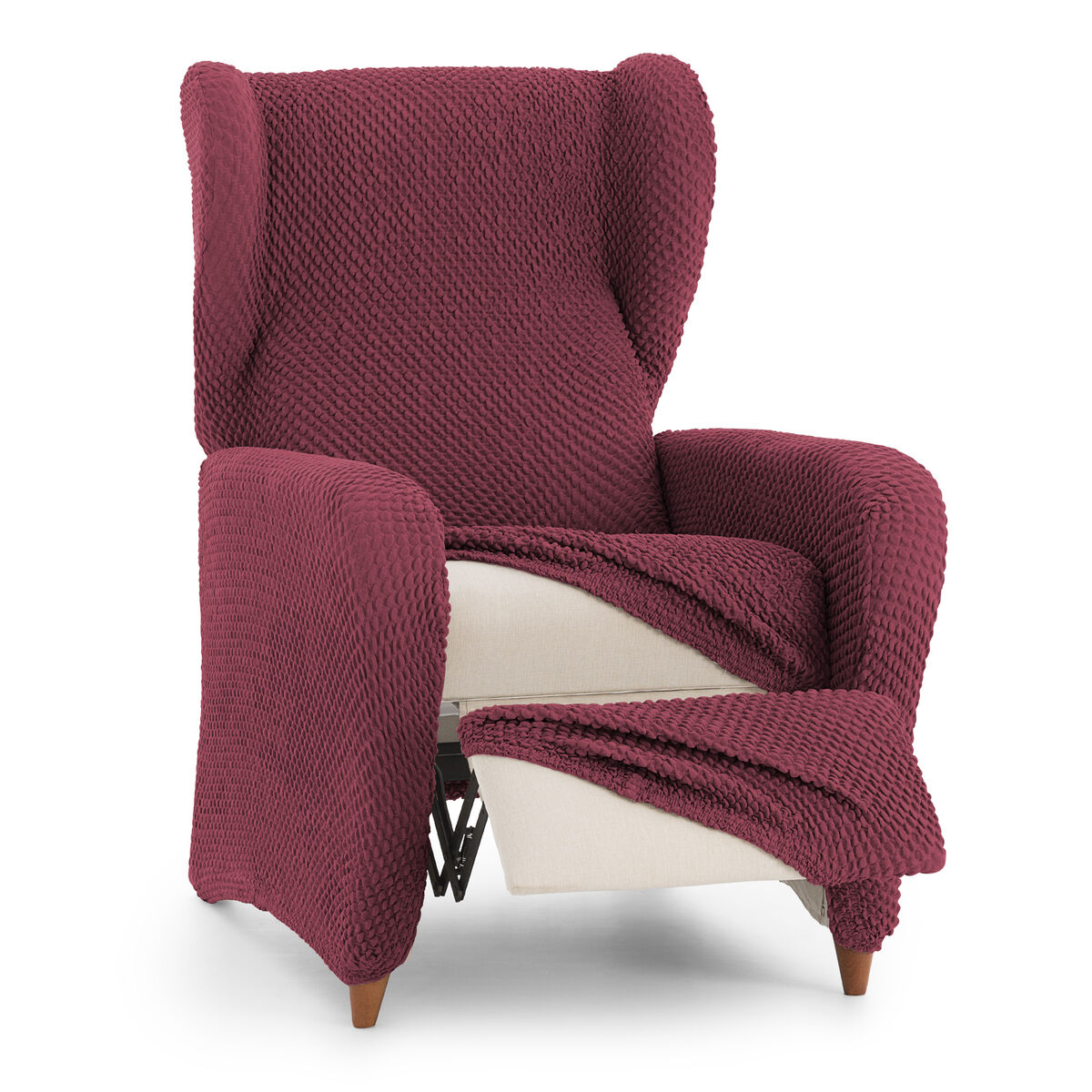 Armchair slipcovers Eysa THOR Burgundy 90 x 100 x 75 cm