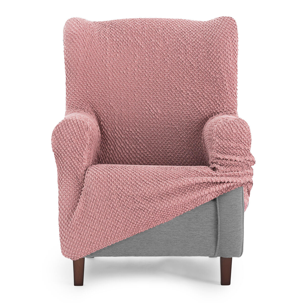 Wingback chair cover Eysa THOR Pink 80 x 110 x 90 cm