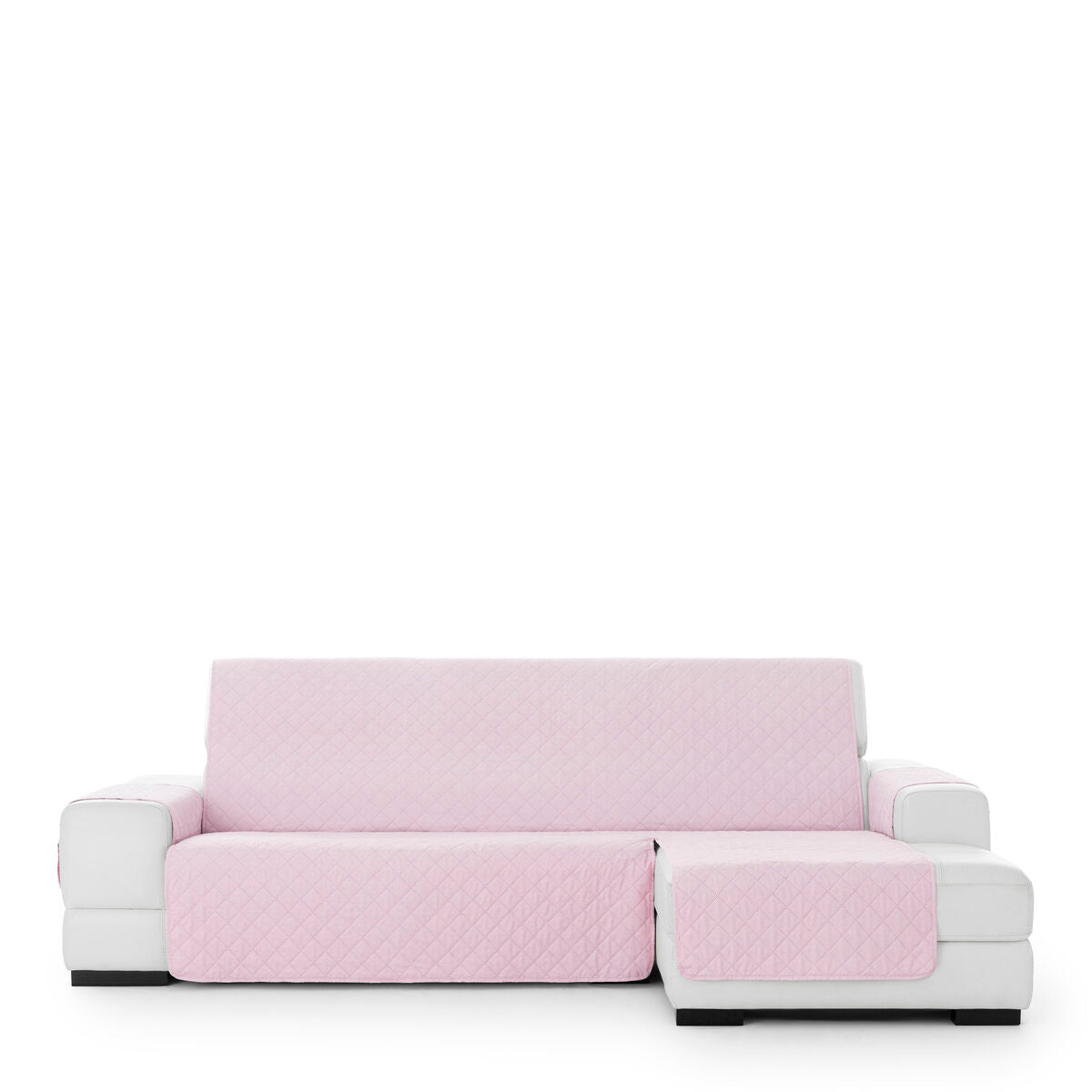 Right short arm chaise longue cover Eysa MONTBLANC Pink 100 x 110 x 240 cm