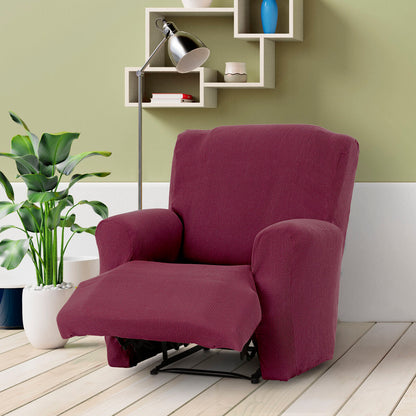 Armchair slipcovers Eysa ULISES Burgundy 80 x 100 x 90 cm