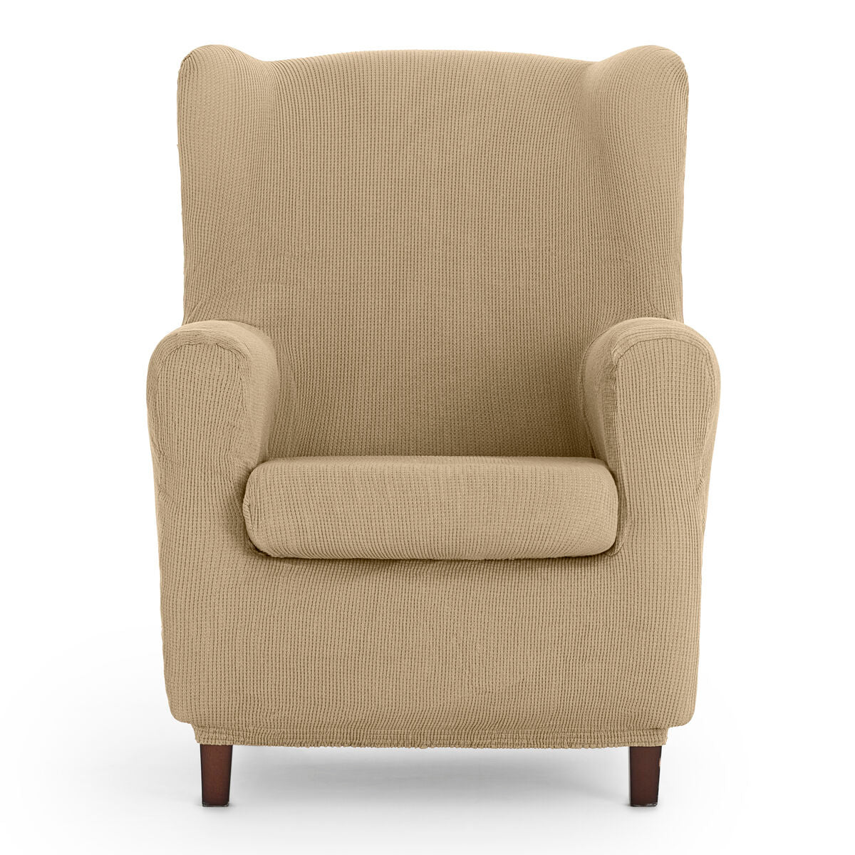 Wingback chair cover Eysa ULISES Beige 80 x 100 x 90 cm Eysa