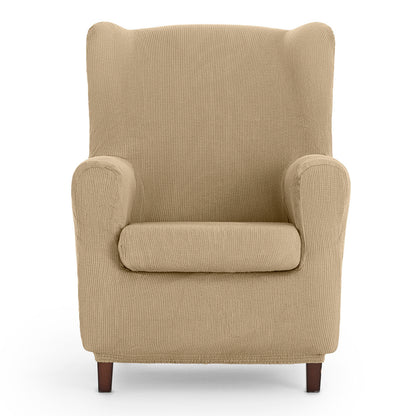 Wingback chair cover Eysa ULISES Beige 80 x 100 x 90 cm Eysa