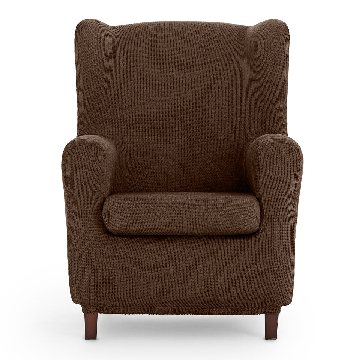 Wingback chair cover Eysa ULISES Brown 80 x 100 x 90 cm Eysa