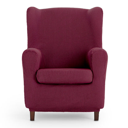 Wingback chair cover Eysa ULISES Burgundy 80 x 100 x 90 cm