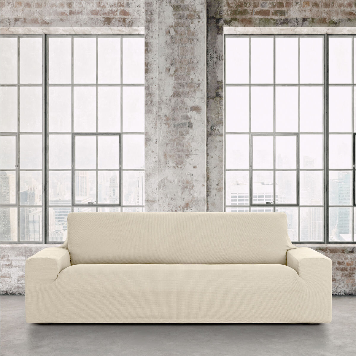 Sofa Cover Eysa ULISES White 70 x 110 x 240 cm