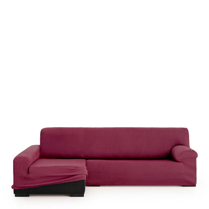 Left long arm chaise longue cover Eysa ULISES Burgundy 170 x 110 x 310 cm