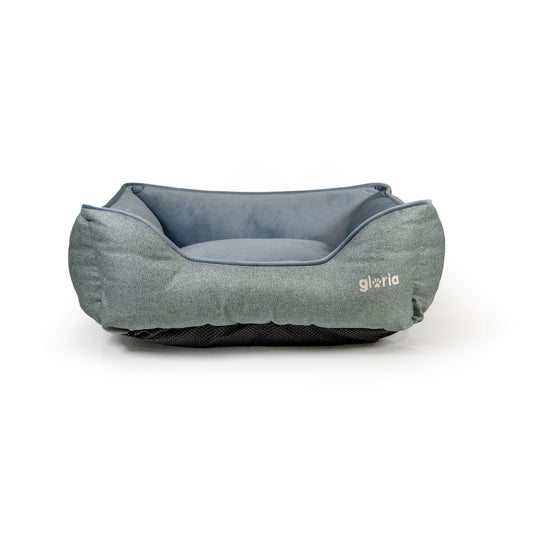 Dog Bed Gloria Cadaqués Blue 80 x 65 cm Rectangular