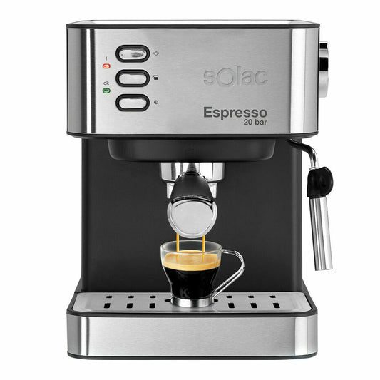 Express Kaffemaskine Solac CE4481 Sort Stål 850 W