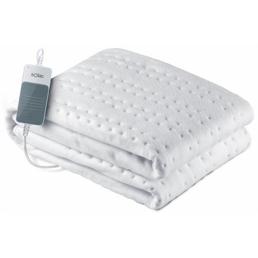 Electric Blanket Solac CT8626 White Franela