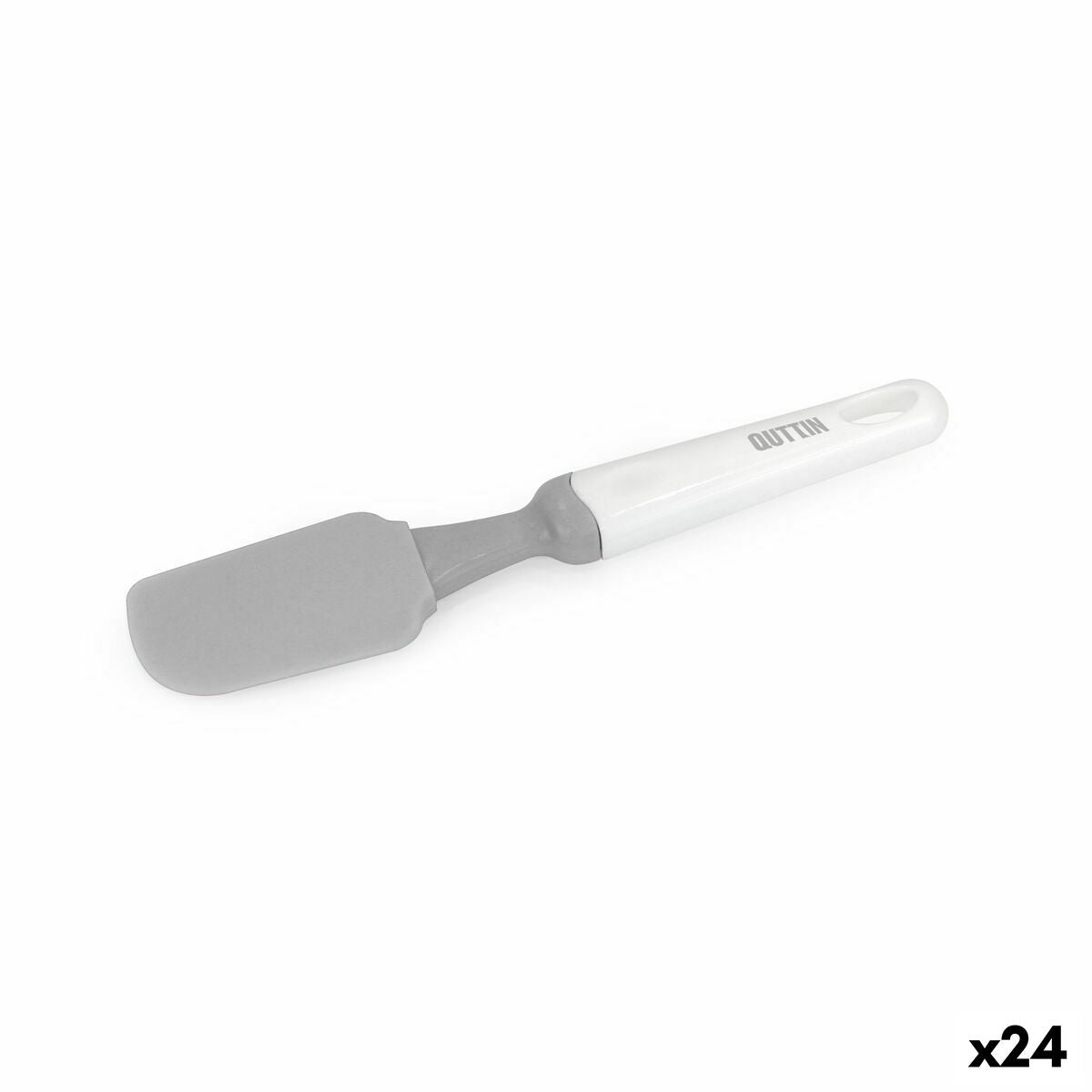 Spatel Quttin Silikone 24,5 x 5,3 x 2 cm (24 enheder)