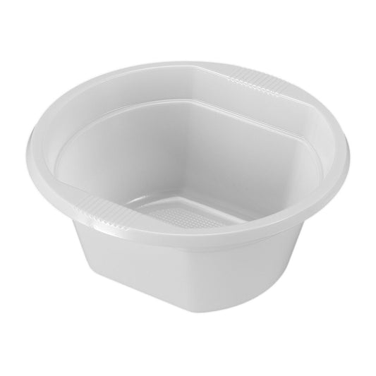 Sæt genanvendelige skåle Algon Circular White 250 ml 12 x 12 x 5 cm Plast 12 Enheder