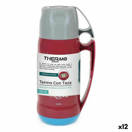 Rejsetermoflaske ThermoSport 650 ml (12 enheder)