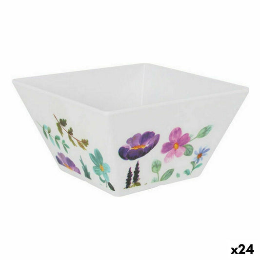 Snack Bowl La Mediterránea Sakura Melamin Shine 13 x 13 x 7 cm (24 Units) La Mediterránea