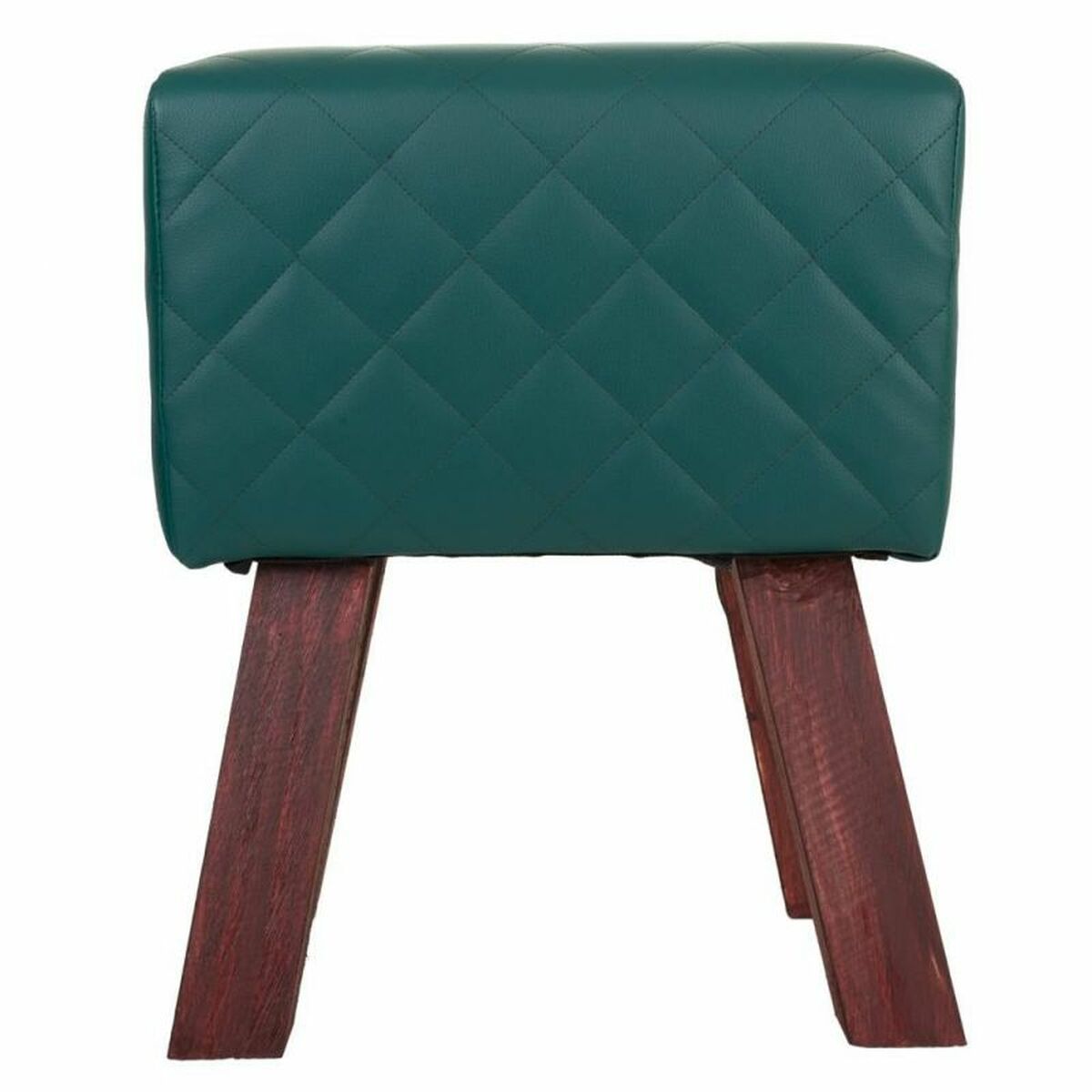 Stool Alexandra House Living PVC MDF Wood 30 x 47 x 36 cm