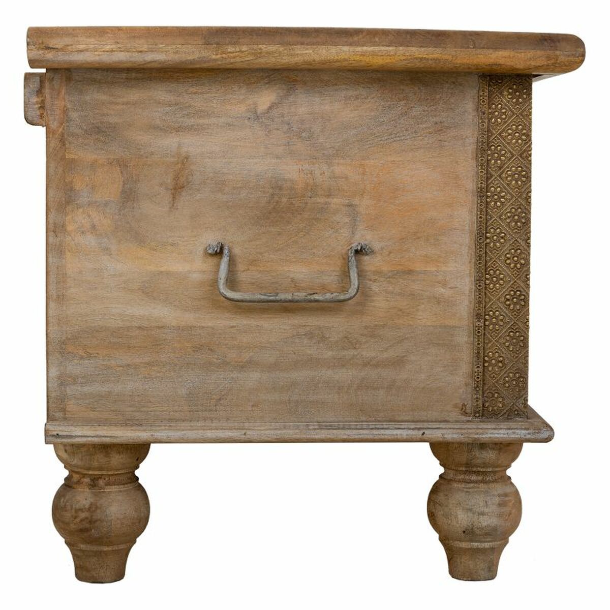 Chest Alexandra House Living Brass Mango wood 45 x 46 x 150 cm