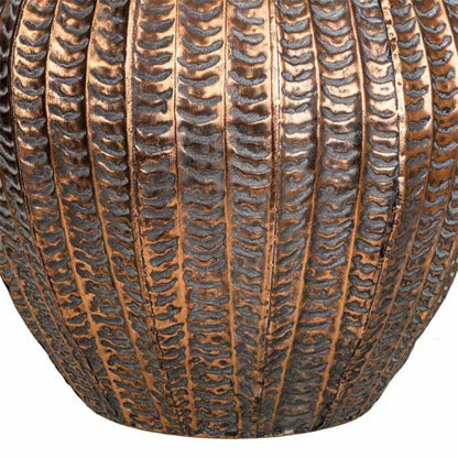 Planter Alexandra House Living Golden Iron 35 x 32 x 35 cm