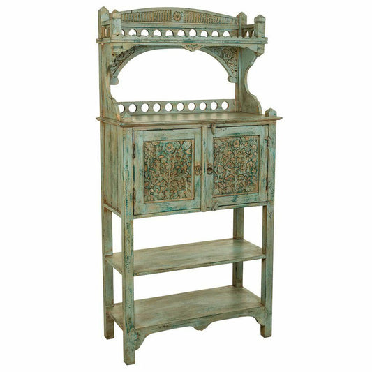 Sideboard Alexandra House Living Blue Iron Mango wood 35 x 150 x 75 cm