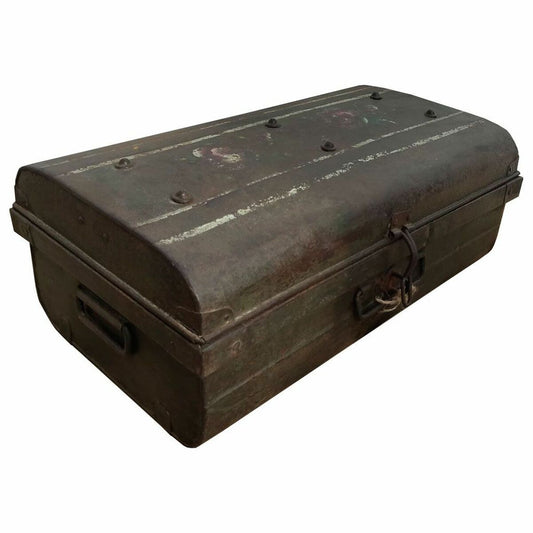 Decorative suitcase Alexandra House Living Brown Iron Traditional style 36 x 23 x 61 cm Alexandra House Living