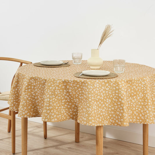 Stain-proof resined tablecloth Belum 0120-32 Multicolour Ø 180 cm