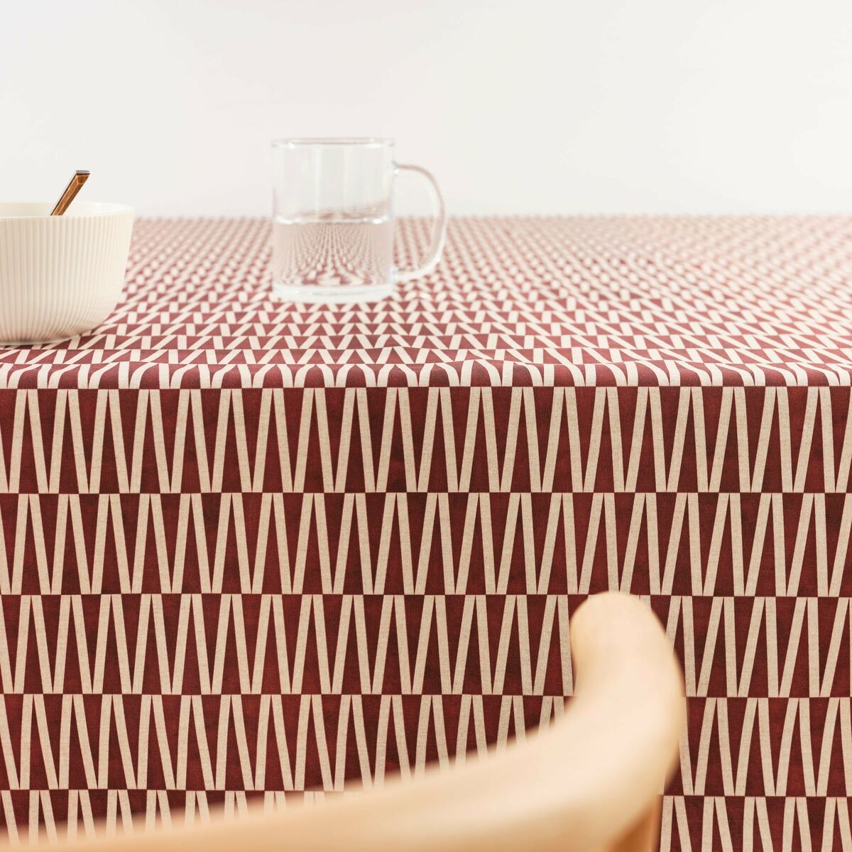 Tablecloth Belum 0120-336 Burgundy 240 x 155 cm