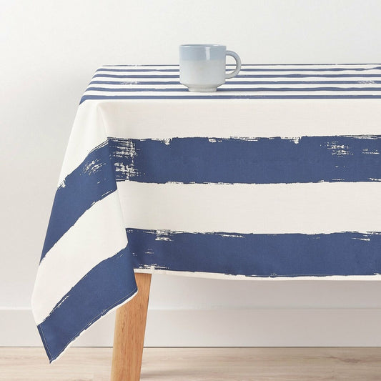 Tablecloth Belum T012 Blue 300 x 155 cm Stripes Belum