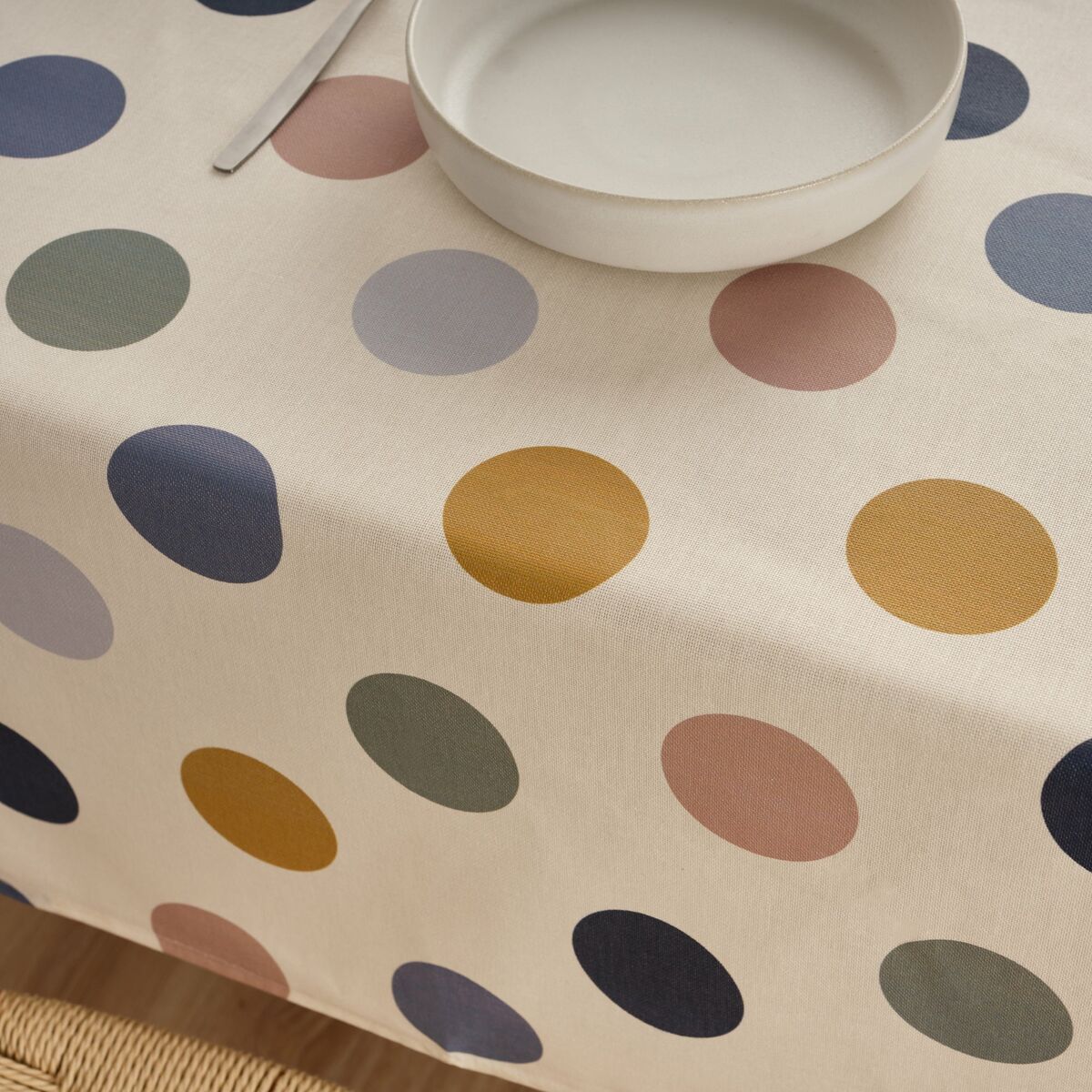 Stain-proof tablecloth Belum 0120-160 Multicolour 300 x 150 cm Circles