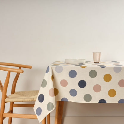 Stain-proof tablecloth Belum 0120-160 Multicolour 180 x 200 cm Circles