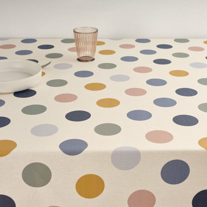 Stain-proof tablecloth Belum 0120-160 Multicolour 180 x 200 cm Circles