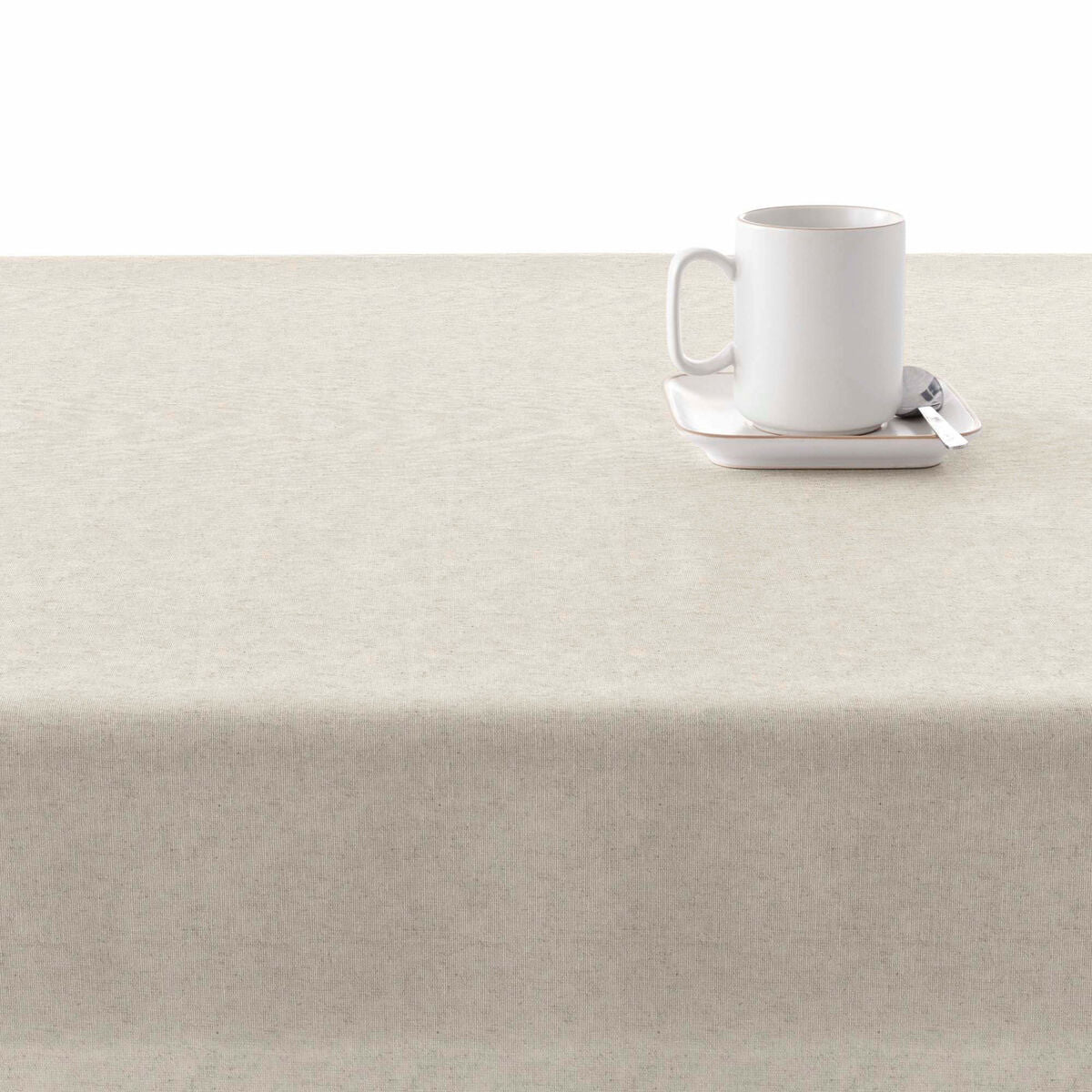 Stain-proof tablecloth Belum Liso Linen 180 x 180 cm XL