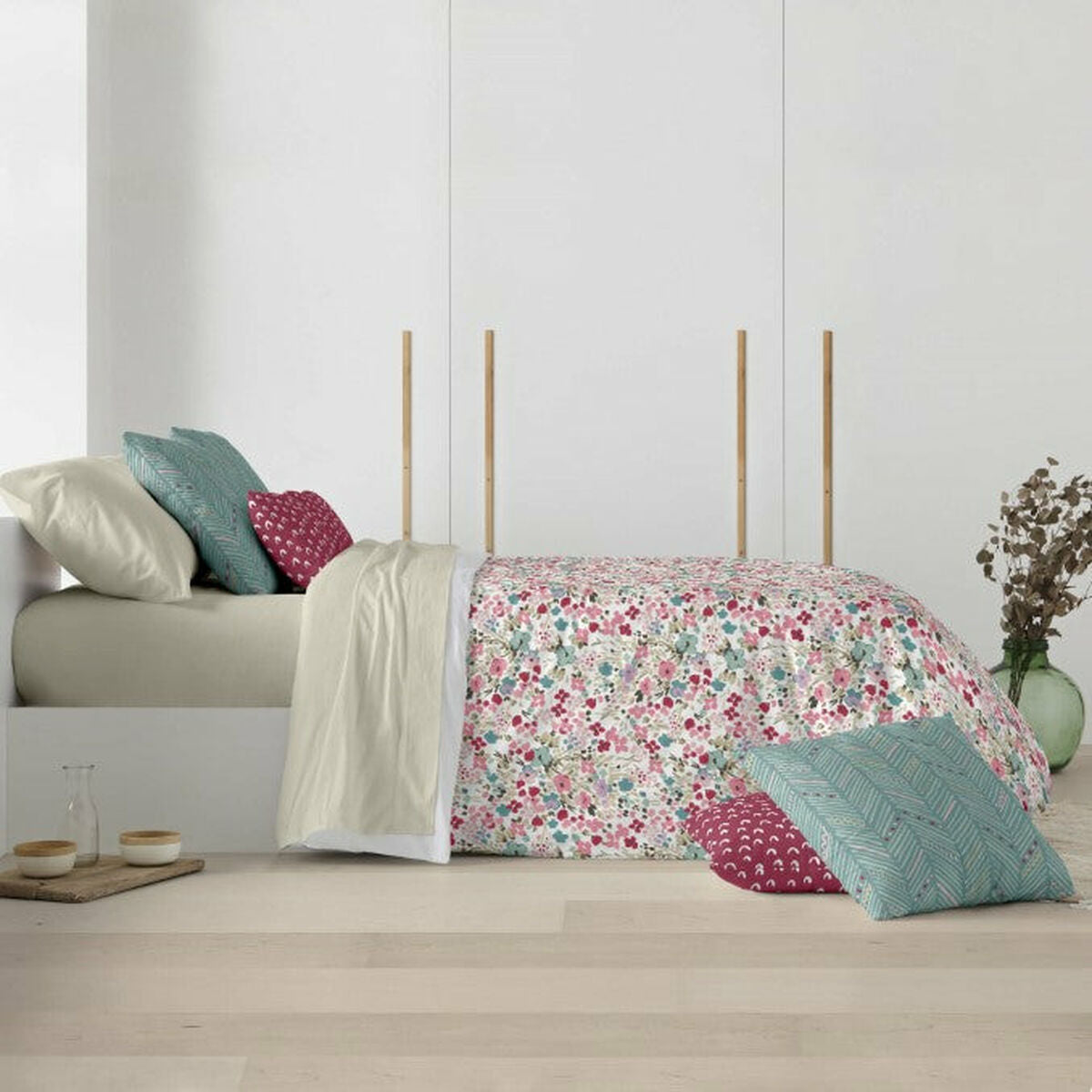 Nordic cover Decolores Loni Multicolour 175 Threads 140 x 200 cm