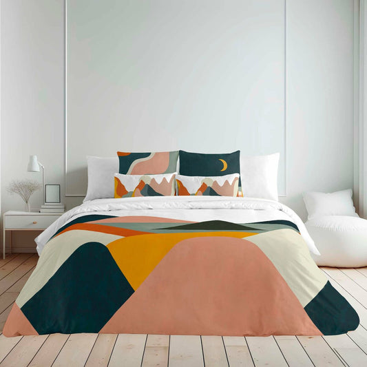 Nordic cover Decolores Sahara Multicolour 175 Threads 140 x 200 cm