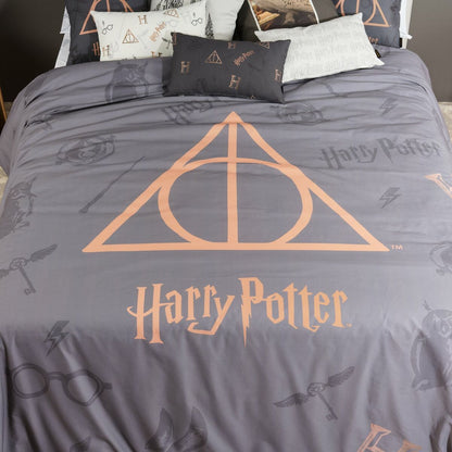 Nordic cover Harry Potter Deathly Hallows Multicolour 175 Threads 220 x 220 cm Double