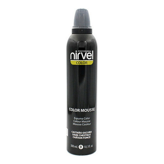 Volumising Foam Colour Mousse Nirvel Colour Mousse Mørkebrun (300 ml)