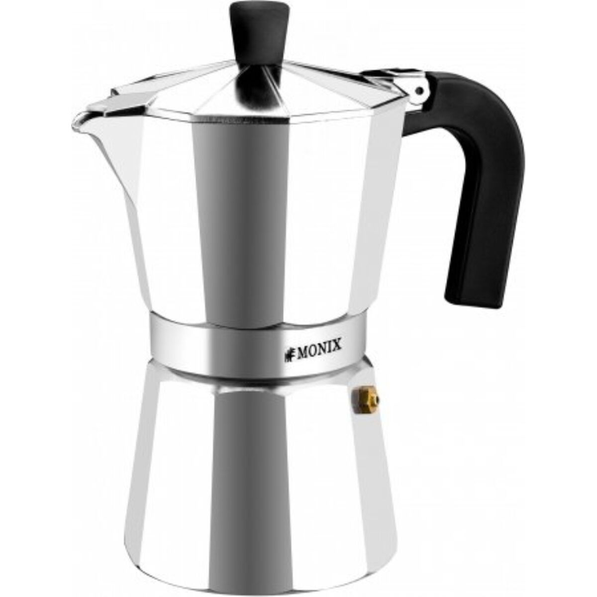 Italiensk kaffekande Monix M620006 Aluminium Sølv 6 kopper