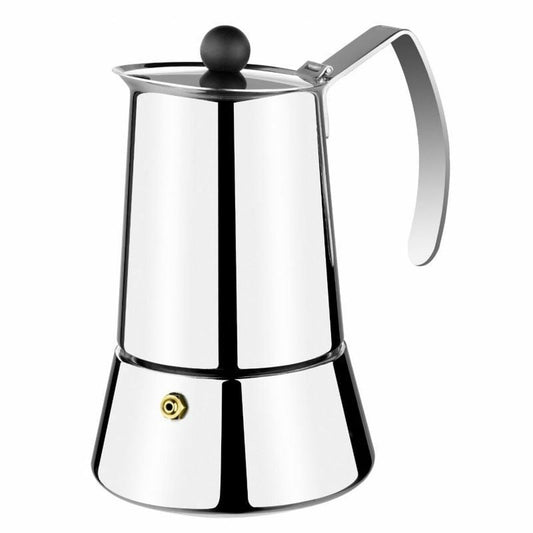 Italiensk kaffekande Monix M630004 Stål Sølv 4 kopper