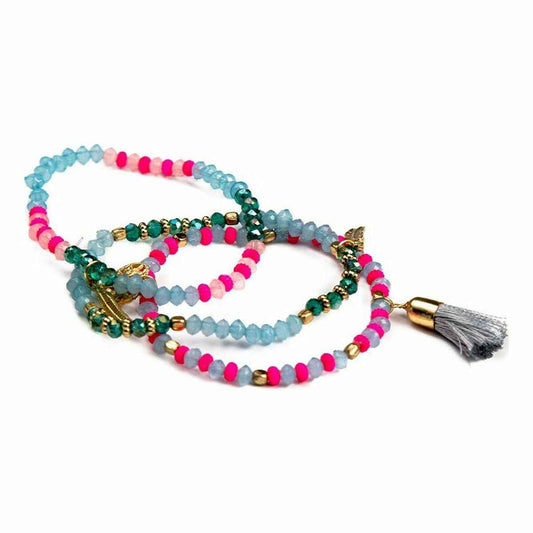 Bracelet Inca Pompoms (3 pcs) Inca