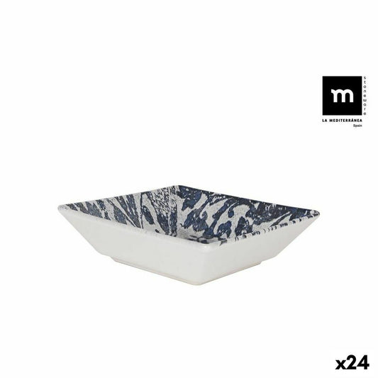 Tableware La Mediterránea Horus 18 x 18 x 5 cm (24 Units) La Mediterránea