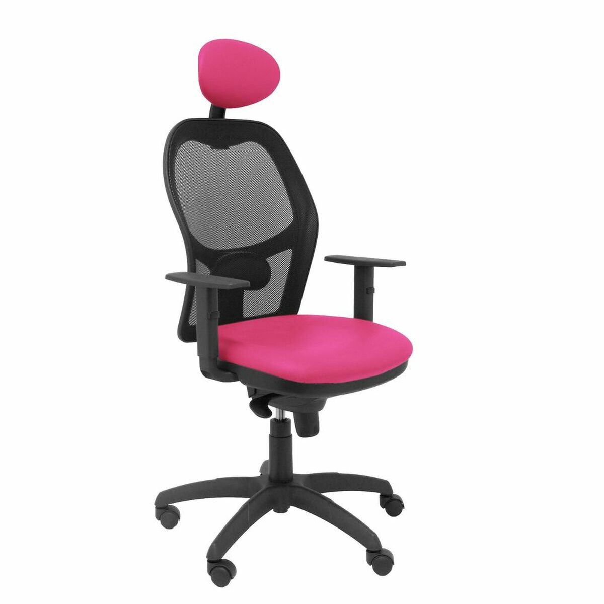 Office Chair with Headrest Jorquera malla P&C SNSPRSC Pink