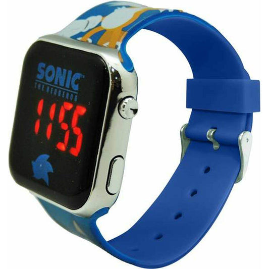 Digital clock Sonic Children's LED Screen Blue Ø 3,5 cm - Your top destination for Fashion Accessories -Cosmetics - Home Decor