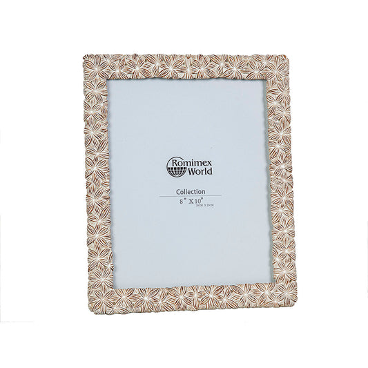 Photo frame Romimex Natural Resin 25 x 30 x 2 cm