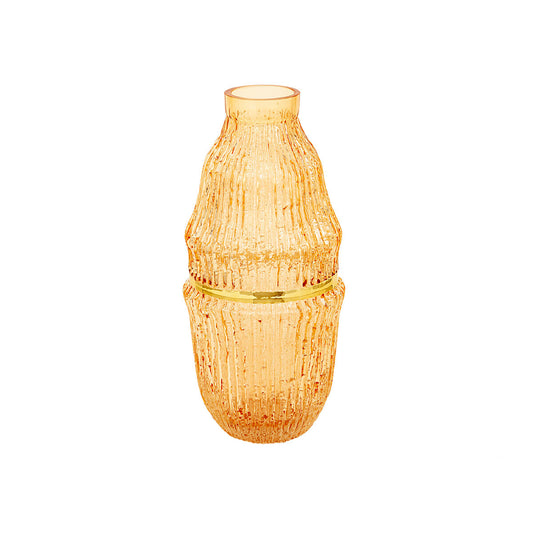 Vase Alexandra House Living Transparent Glass 15 x 31 x 15 cm Alexandra House Living