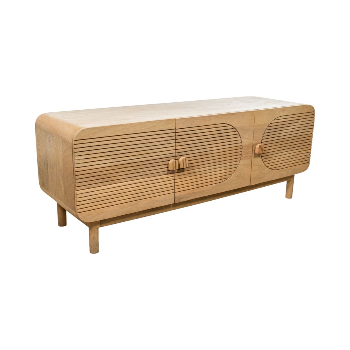 Sideboard Romimex Natural Mango wood 40 x 50 x 130 cm