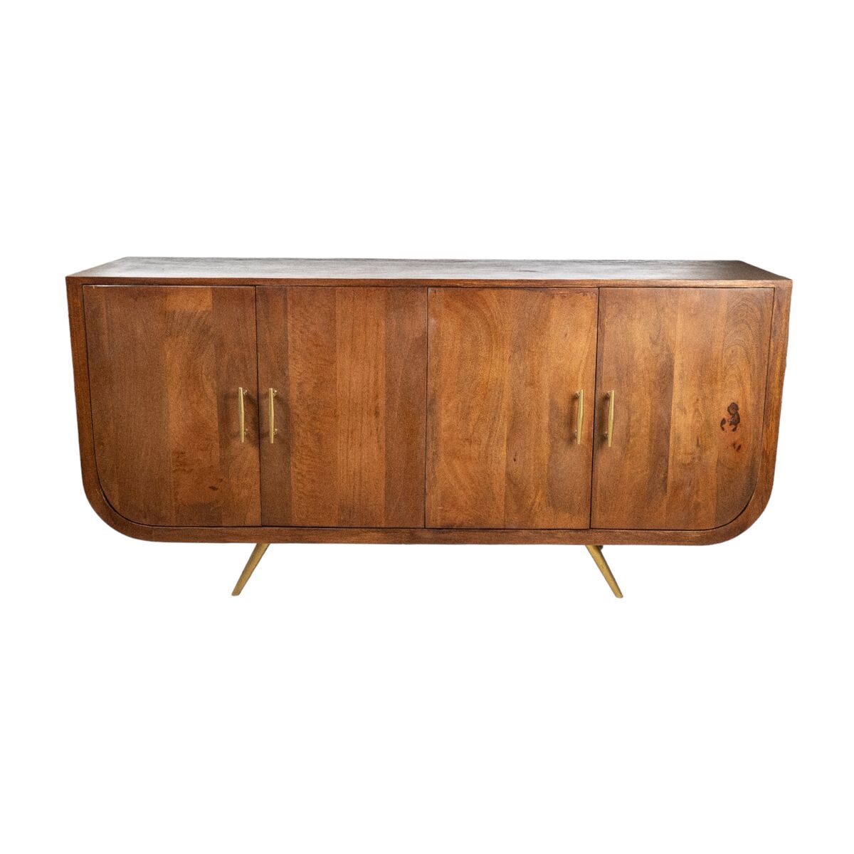 Sideboard Romimex Brown Mango wood 41 x 75 x 151 cm