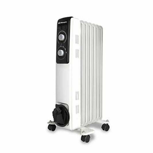 Radiator Orbegozo RF 1500 White 1500 W Black Orbegozo