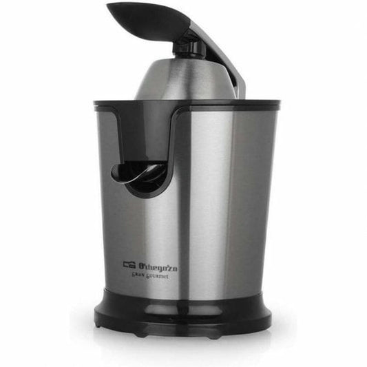 Elektrisk juicer Orbegozo EP-4200 Sort Sort/Sølv 1 L