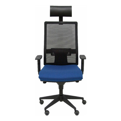 Office Chair with Headrest Horna P&C BALI200 Navy Blue P&C