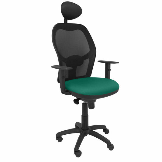 Office Chair with Headrest Jorquera P&C ALI456C Emerald Green